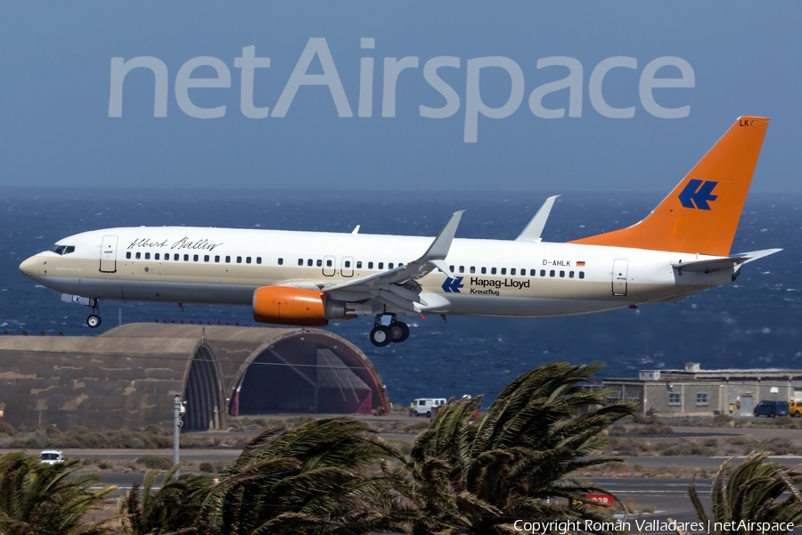 Hapag-Lloyd Boeing 737-8K5 (D-AHLK) | Photo 336221