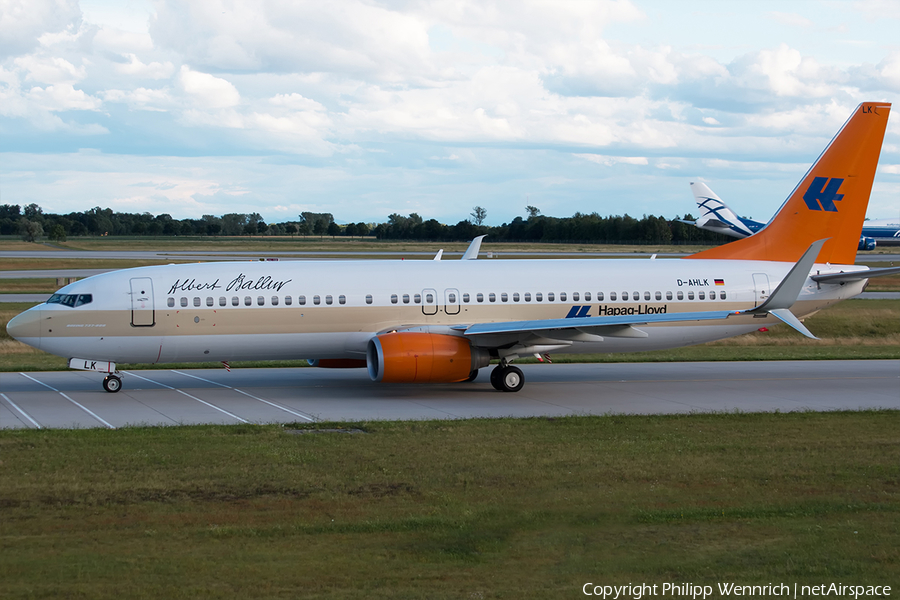 Hapag-Lloyd Boeing 737-8K5 (D-AHLK) | Photo 194989
