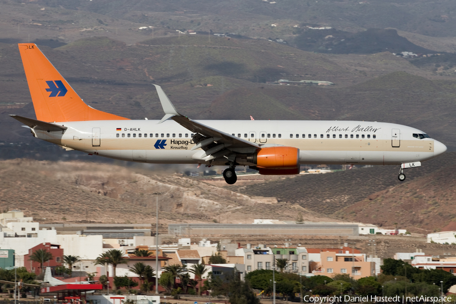 Hapag-Lloyd Boeing 737-8K5 (D-AHLK) | Photo 443693