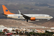Hapag-Lloyd Boeing 737-8K5 (D-AHLK) at  Gran Canaria, Spain