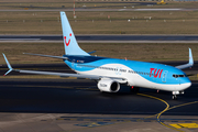 TUIfly Boeing 737-8K5 (D-AHLK) at  Dusseldorf - International, Germany
