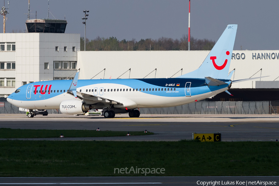TUIfly Boeing 737-8K5 (D-AHLK) | Photo 310492