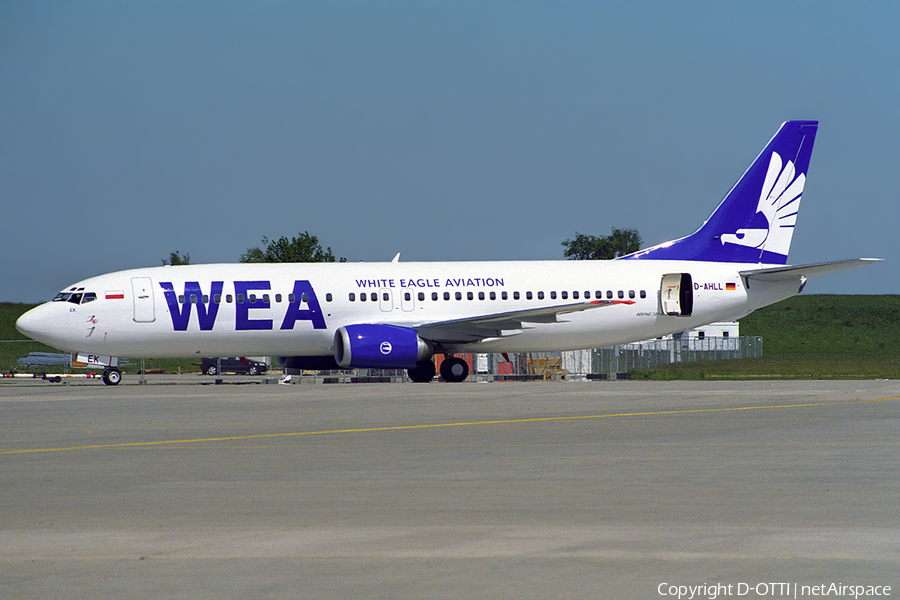 White Eagle Aviation Boeing 737-4K5 (D-AHLL) | Photo 471790