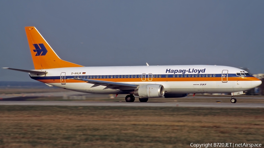 Hapag-Lloyd Boeing 737-4K5 (D-AHLM) | Photo 34805