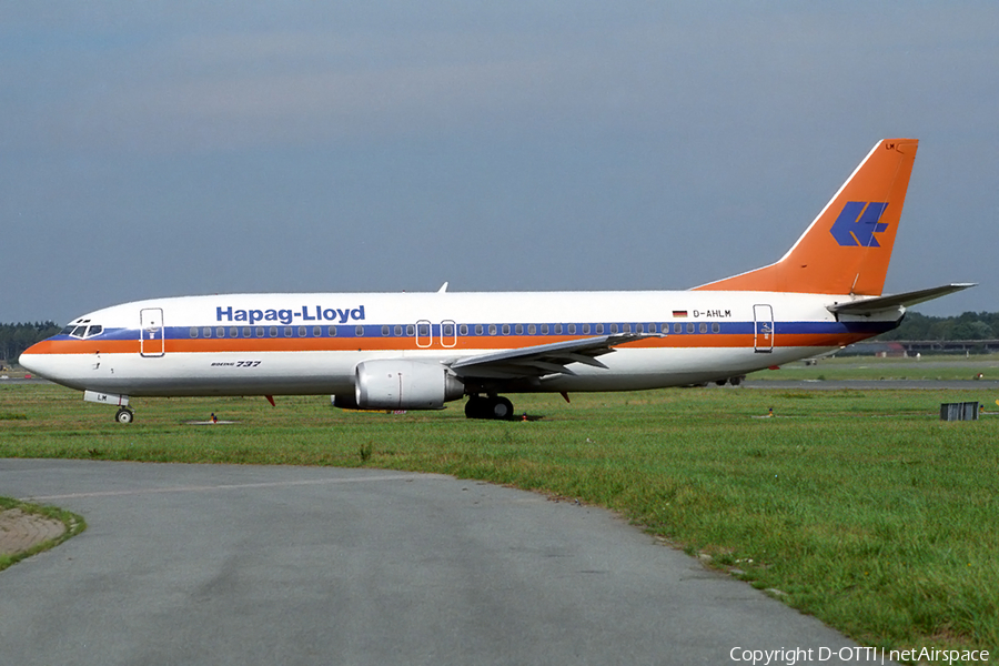 Hapag-Lloyd Boeing 737-4K5 (D-AHLM) | Photo 144366