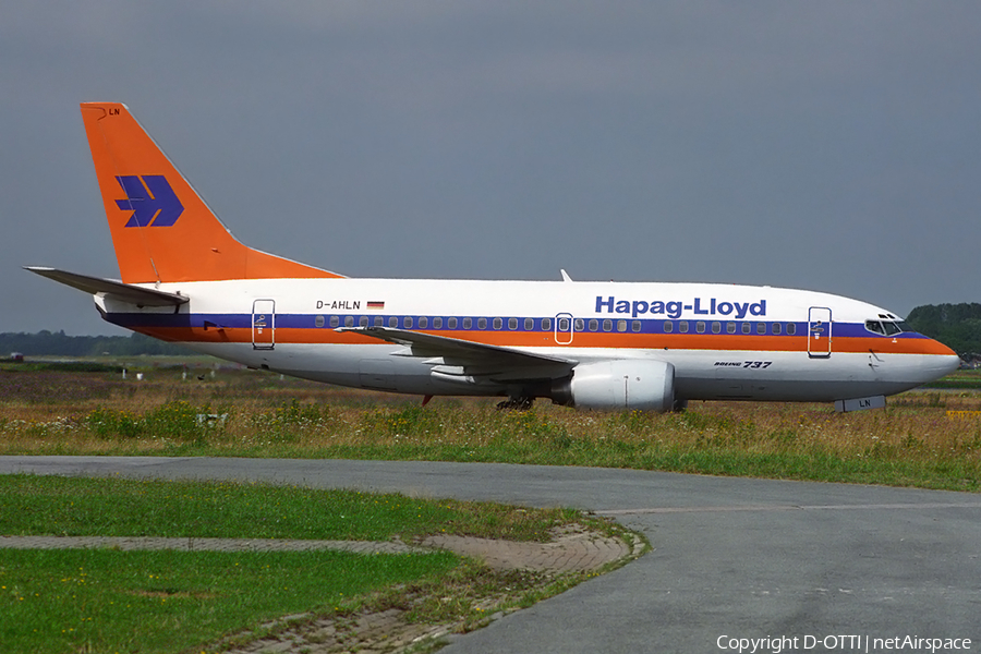 Hapag-Lloyd Boeing 737-5K5 (D-AHLN) | Photo 151264