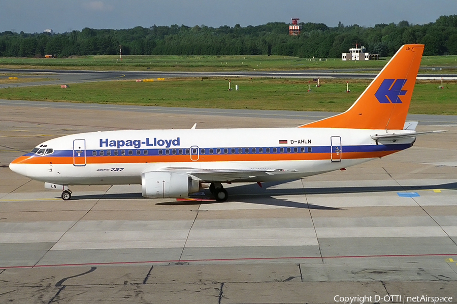 Hapag-Lloyd Boeing 737-5K5 (D-AHLN) | Photo 156486
