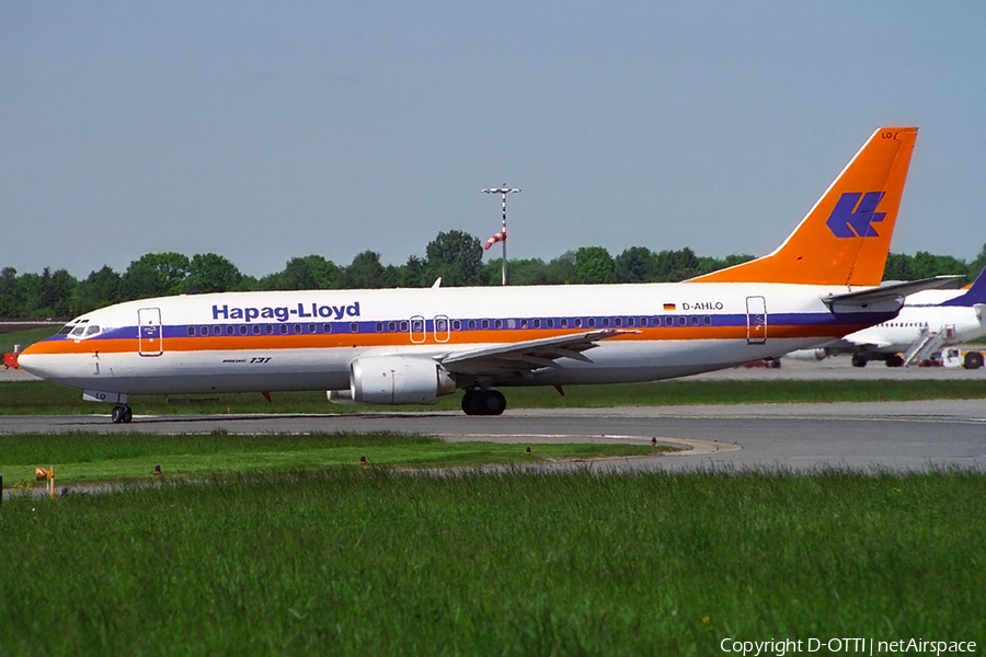 Hapag-Lloyd Boeing 737-4K5 (D-AHLO) | Photo 234845