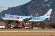 Hapagfly Boeing 737-8K5 (D-AHLQ) at  Salzburg - W. A. Mozart, Austria