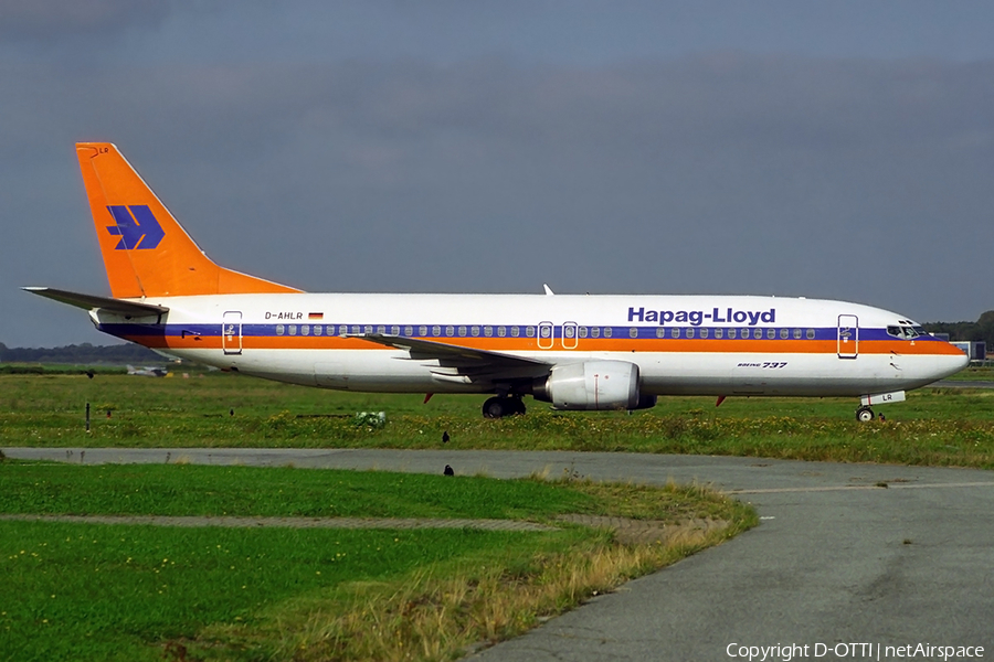 Hapag-Lloyd Boeing 737-4K5 (D-AHLR) | Photo 284069
