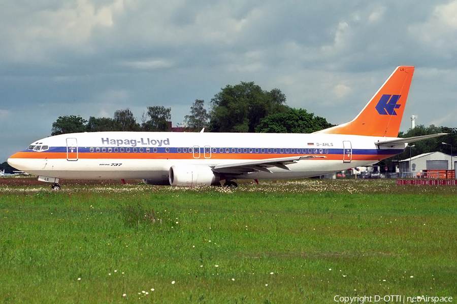 Hapag-Lloyd Boeing 737-4K5 (D-AHLS) | Photo 236921