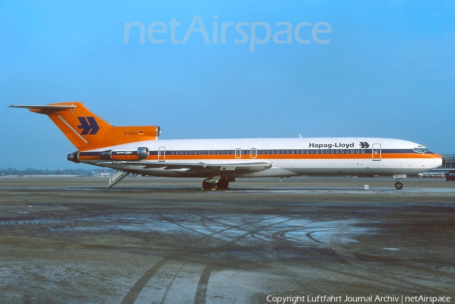 Hapag-Lloyd Boeing 727-2K5(Adv) (D-AHLU) | Photo 396343