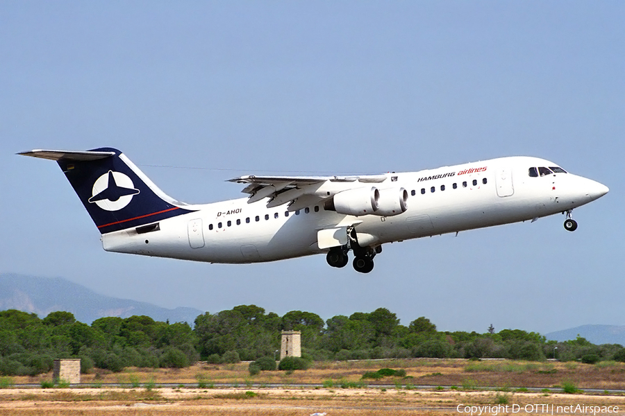 Hamburg Airlines BAe Systems BAe-146-300A (D-AHOI) | Photo 150761