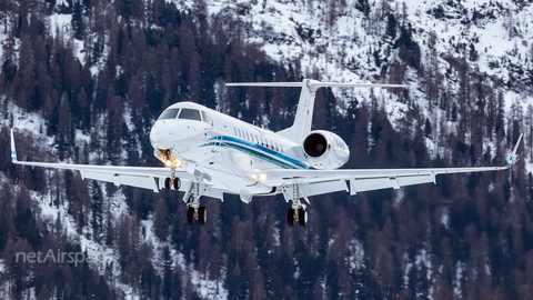 Air Hamburg Embraer EMB-135BJ Legacy 650 (D-AHOS) at  Samedan - St. Moritz, Switzerland