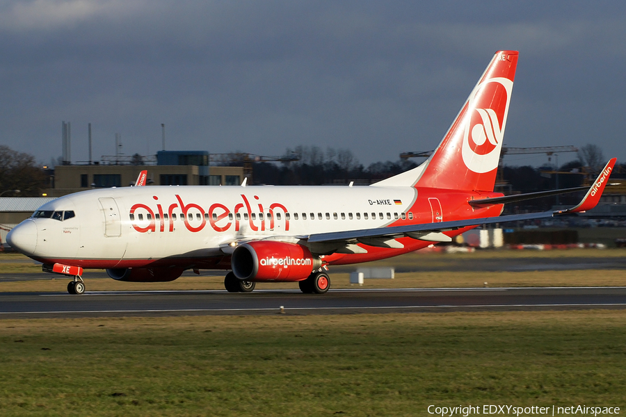 Air Berlin Boeing 737-7K5 (D-AHXE) | Photo 275660