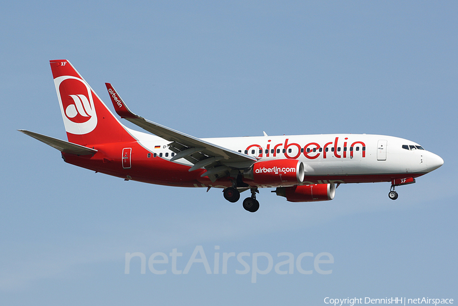 Air Berlin Boeing 737-7K5 (D-AHXF) | Photo 406226
