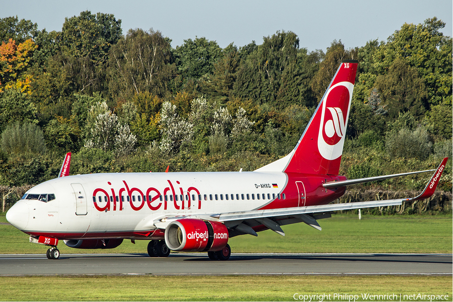 Air Berlin Boeing 737-7K5 (D-AHXG) | Photo 88064