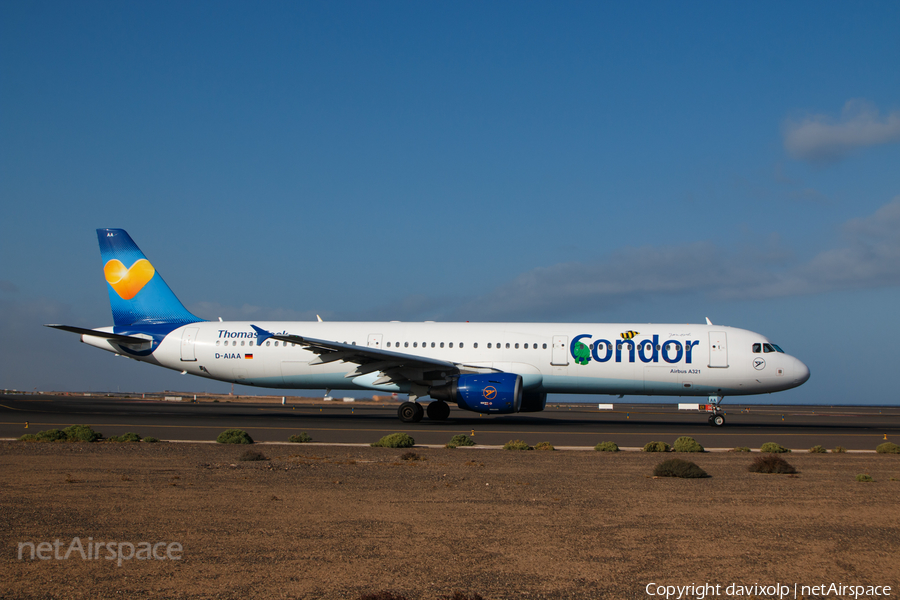 Condor Airbus A321-211 (D-AIAA) | Photo 365707