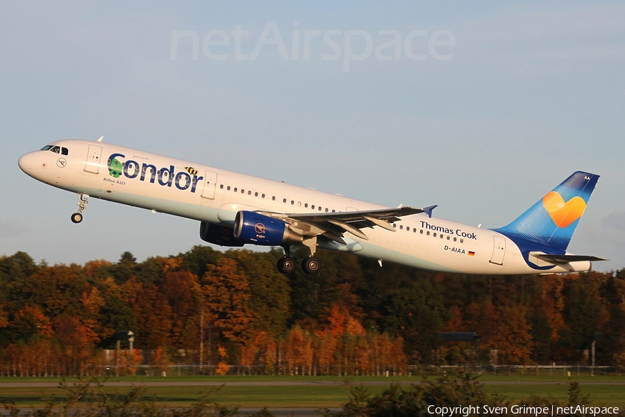 Condor Airbus A321-211 (D-AIAA) | Photo 89424