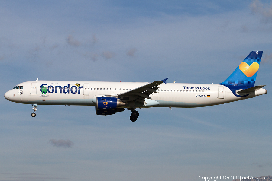 Condor Airbus A321-211 (D-AIAA) | Photo 520940