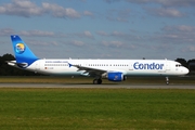 Condor Airbus A321-211 (D-AIAB) at  Hamburg - Fuhlsbuettel (Helmut Schmidt), Germany