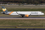 Condor Airbus A321-211 (D-AIAC) at  Dusseldorf - International, Germany