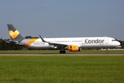 Condor Airbus A321-211 (D-AIAC) at  Hamburg - Fuhlsbuettel (Helmut Schmidt), Germany