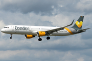 Condor Airbus A321-211 (D-AIAC) at  Hamburg - Fuhlsbuettel (Helmut Schmidt), Germany