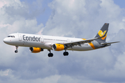 Condor Airbus A321-211 (D-AIAC) at  Hamburg - Fuhlsbuettel (Helmut Schmidt), Germany