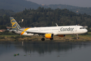 Condor Airbus A321-211 (D-AIAD) at  Corfu - International, Greece