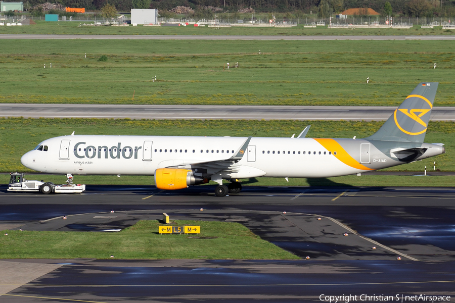 Condor Airbus A321-211 (D-AIAD) | Photo 407326