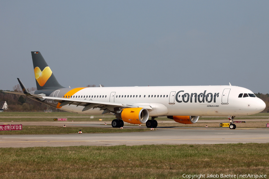 Condor Airbus A321-211 (D-AIAD) | Photo 138713