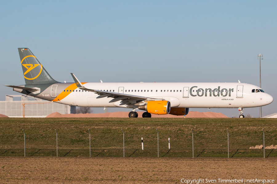Condor Airbus A321-211 (D-AIAD) | Photo 439776