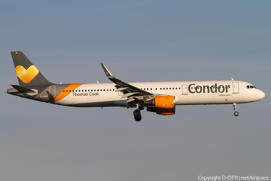 Condor Airbus A321-211 (D-AIAD) | Photo 518605