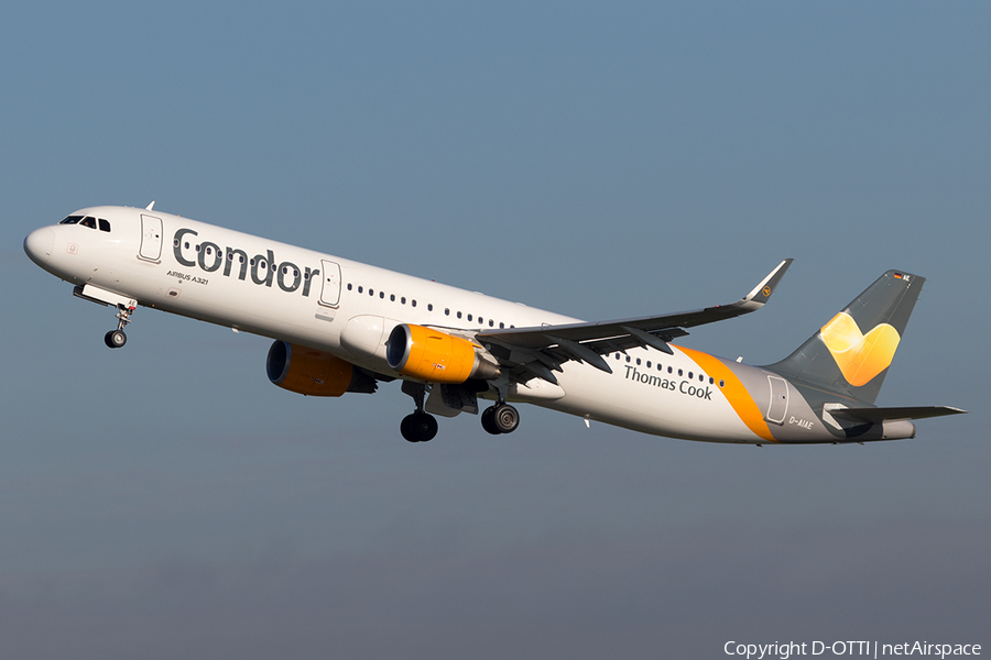 Condor Airbus A321-211 (D-AIAE) | Photo 195255