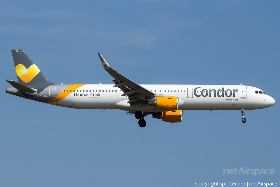 Condor Airbus A321-211 (D-AIAE) | Photo 102270