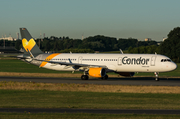 Condor Airbus A321-211 (D-AIAE) at  Hamburg - Fuhlsbuettel (Helmut Schmidt), Germany