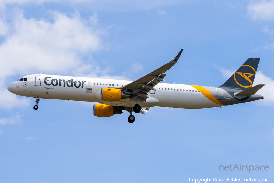 Condor Airbus A321-211 (D-AIAF) | Photo 413545