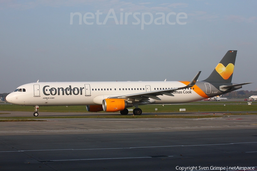 Condor Airbus A321-211 (D-AIAF) | Photo 89875