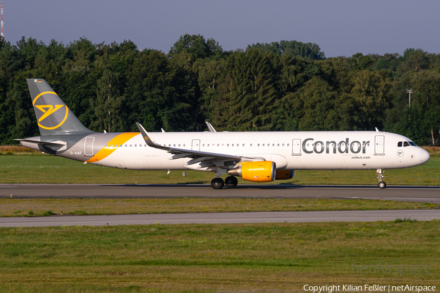 Condor Airbus A321-211 (D-AIAF) | Photo 461802