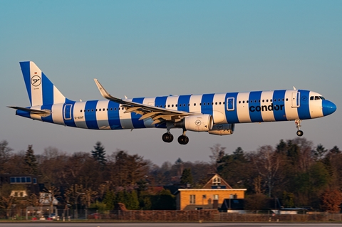 Condor Airbus A321-211 (D-AIAF) at  Hamburg - Fuhlsbuettel (Helmut Schmidt), Germany