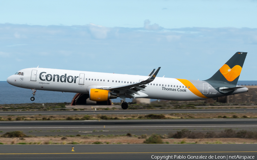 Condor Airbus A321-211 (D-AIAF) | Photo 339814