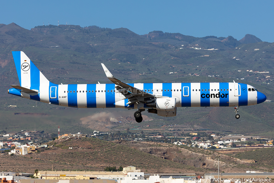 Condor Airbus A321-211 (D-AIAF) | Photo 604703