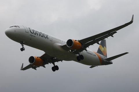 Condor Airbus A321-211 (D-AIAG) at  Hannover - Langenhagen, Germany