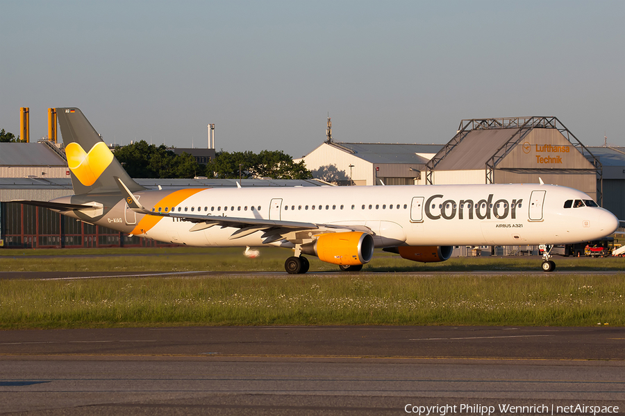 Condor Airbus A321-211 (D-AIAG) | Photo 261968
