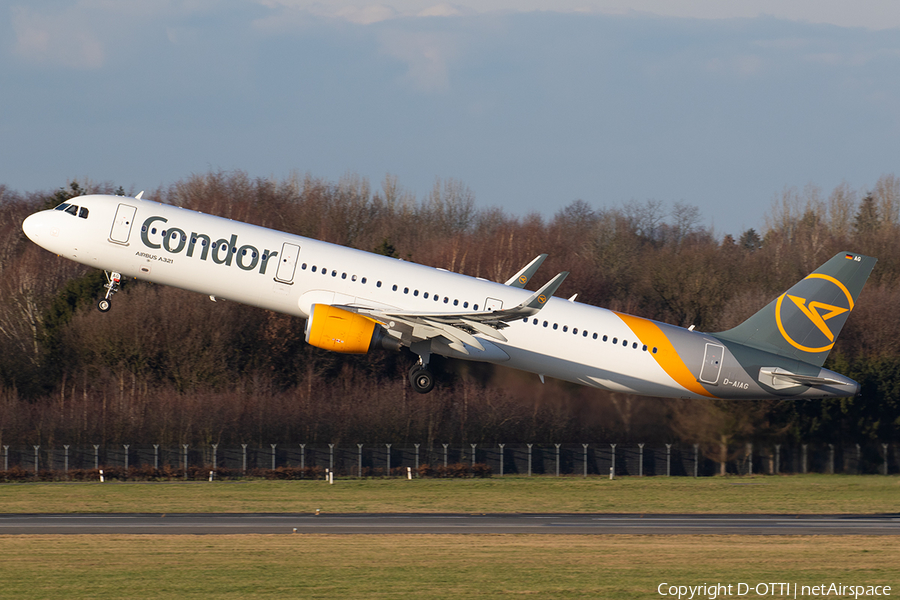 Condor Airbus A321-211 (D-AIAG) | Photo 368132