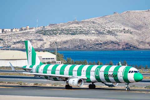 Condor Airbus A321-211 (D-AIAG) at  Gran Canaria, Spain