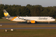 Condor Airbus A321-211 (D-AIAH) at  Hamburg - Fuhlsbuettel (Helmut Schmidt), Germany