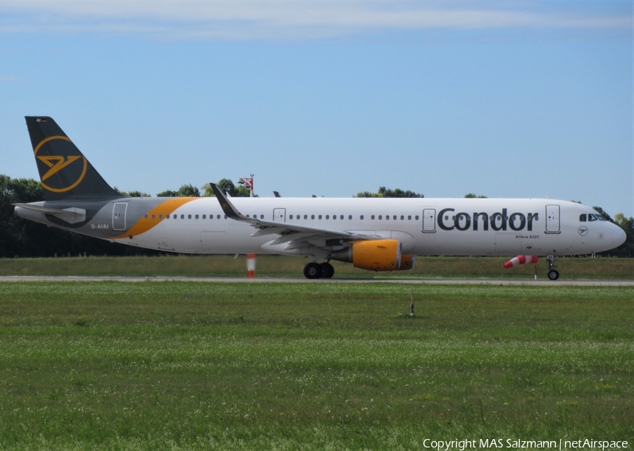 Condor Airbus A321-211 (D-AIAI) | Photo 393537