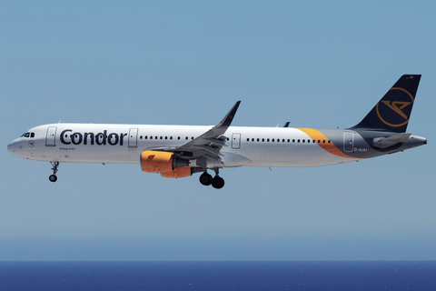 Condor Airbus A321-211 (D-AIAI) at  Tenerife Sur - Reina Sofia, Spain